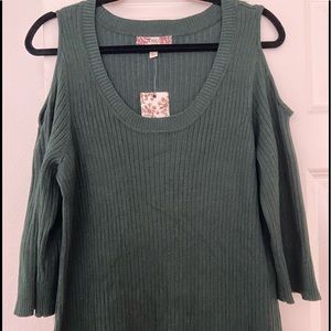 *NWT* Midi ribbed sweater dress